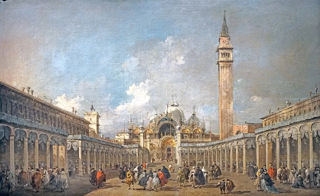 Piazza San Marco, festa dell'ascensione - Museu Calouste Gulbenkian, Lisbon